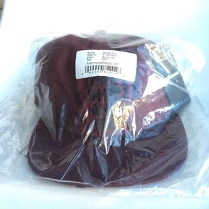 The Hundreds Die snapback (burgundy)